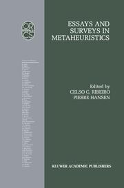 Essays and Surveys in Metaheuristics - Cover