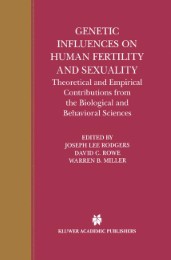 Genetic Influences on Human Fertility and Sexuality - Abbildung 1