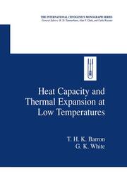 Heat Capacity and Thermal Expansion at Low Temperatures - Cover
