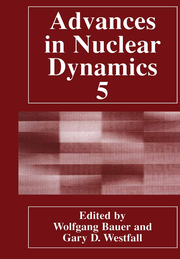 Advances in Nuclear Dynamics 5 - Cover