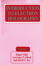 Introduction to Electron Holography - Cover
