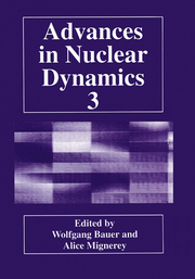 Advances in Nuclear Dynamics 3 - Cover