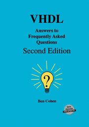 VHDL Answers to Frequently Asked Questions