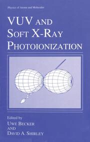 VUV and Soft X-Ray Photoionization - Cover