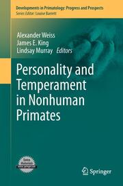 Personality and Temperament in Nonhuman Primates - Cover
