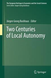 Two Centuries of Local Autonomy - Cover