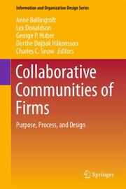 Collaborative Communities of Firms - Cover