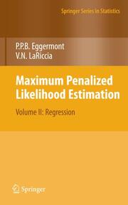 Maximum Penalized Likelihood Estimation - Cover