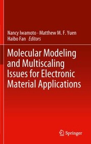 Molecular Modeling and Multiscaling Issues for Electronic Material Applications - Cover