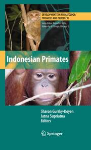 Indonesian Primates - Cover