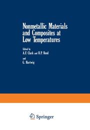 Nonmetallic Materials and Composites at Low Temperatures - Cover