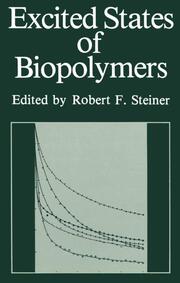 Excited States of Biopolymers - Cover