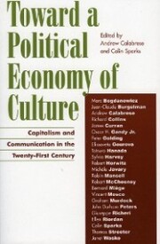 Toward a Political Economy of Culture - Cover