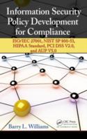 Information Security Policy Development for Compliance