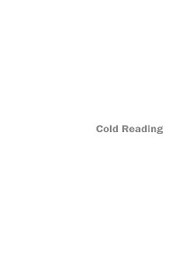 Cold Reading - Cover