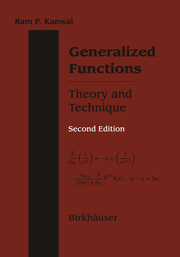 Generalized Functions Theory and Technique