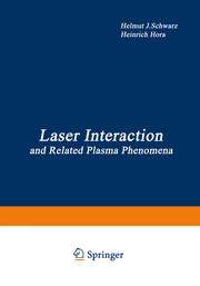 Laser Interaction and Related Plasma Phenomena - Cover
