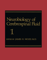 Neurobiology of Cerebrospinal Fluid 1 - Cover