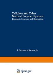 Cellulose and Other Natural Polymer Systems - Cover