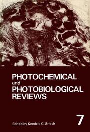 Photochemical and Photobiological Reviews - Cover