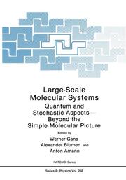 Large-Scale Molecular Systems
