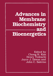 Advances in Membrane Biochemistry and Bioenergetics