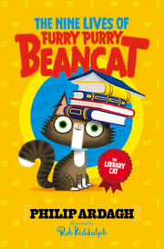 Furry Purry Beancat - The Library Cat - Cover