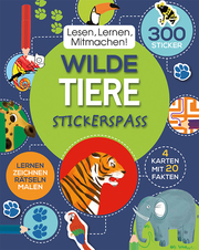 Wilde Tiere Stickerspaß
