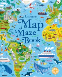 Usborne Map Mazes - Cover