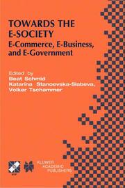 Towards the E-Society - Cover