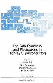 The Gap Symmetry and Fluctuations in High-Tc Superconductors - Cover