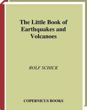 The Little Book of Earthquakes and Volcanoes - Cover