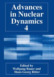 Advances in Nuclear Dynamics 4 - Cover