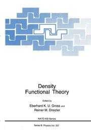 Density Functional Theory - Cover