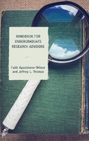 Handbook for Undergraduate Research Advisors - Cover