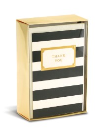 Boxed Notes: Elegant Thank You - Gruß- und Geschenkkartenbox mit Kuverts: Ein elegantes Dankeschön