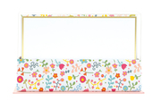 Flat Notes: Floral - Briefkarten mit Kuverts für vielfältige Anlässe: geblümt