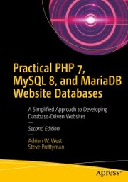 Practical PHP 7, MySQL 8, and MariaDB Website Databases - Cover
