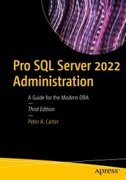 Pro SQL Server 2022 Administration - Cover