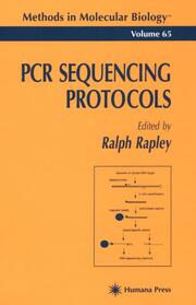PCR Sequencing Protocols - Cover