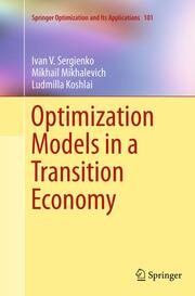 Optimization Models in a Transition Economy - Cover
