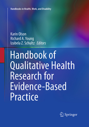 Handbook of Qualitative Health Research for Evidence-Based Practice - Cover