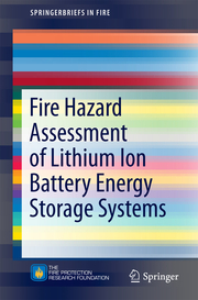 Fire Hazard Assessment of Lithium Ion Battery Energy Storage Systems - Cover