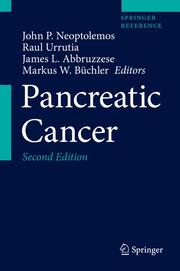Pancreatic Cancer Vol. 1-3