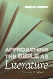 Approaching the Bible as Literature - Cover