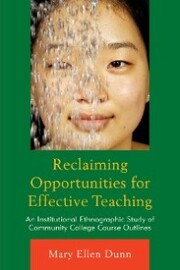 Reclaiming Opportunities for Effective Teaching - Cover