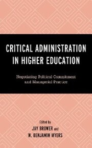 Critical Administration in Higher Education - Cover