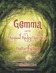 Gemma and the Magical Ruby Red Stone Butterfly Ring
