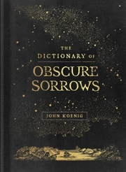 The Dictionary of Obscure Sorrows - Cover