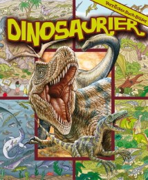 Dinosaurier - Verrückte Such-Bilder Hardcover-Wimmelbuch